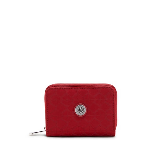 Kipling Money Love Small Wallets Red | USA-16MRYN