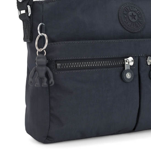 Kipling New Angie Crossbody Bags Blue | USA-92CQAW