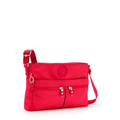 Kipling New Angie Crossbody Bags Burgundy | USA-42FBIJ