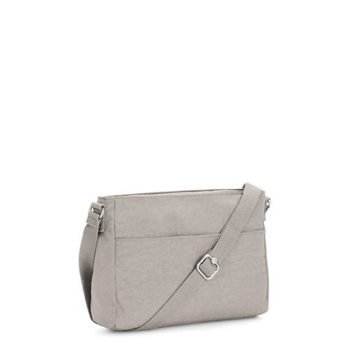 Kipling New Angie Crossbody Bags Grey | USA-16VFRP