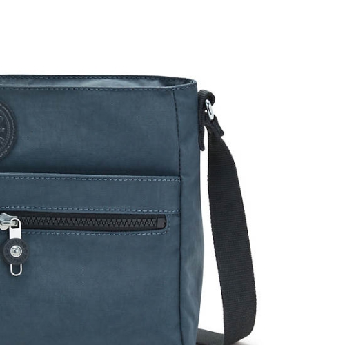 Kipling New Angie Crossbody Bags Navy Grey | USA-61GNRI