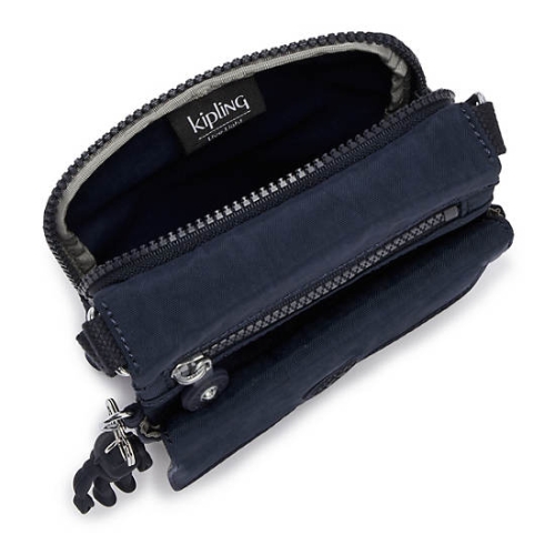 Kipling New Eldorado Crossbody Bags Blue | USA-40BSKZ