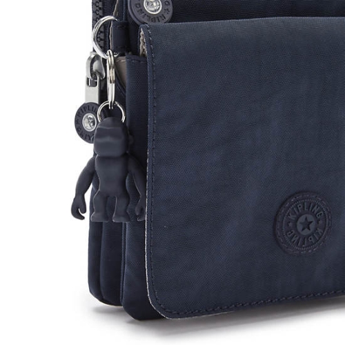 Kipling New Eldorado Crossbody Bags Blue | USA-40BSKZ