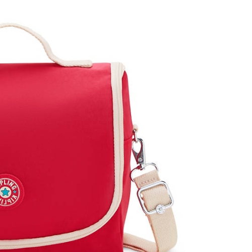 Kipling New Kichirou Lunch Bag Red | USA-56VOHC