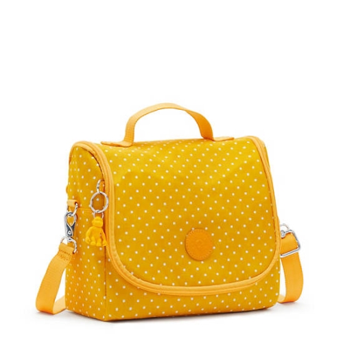 Kipling New Kichirou Printed Lunch Bag Yellow | USA-70WGHD