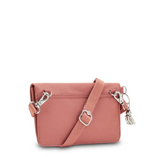 Kipling New Lelio Crossbody Bags Pink | USA-97KRNG