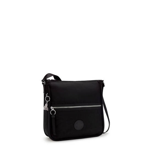 Kipling Oswin Shoulder Bags Black | USA-87IWOX