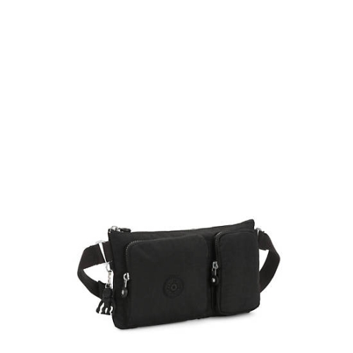 Kipling Presto Up Waist Pack Pouches Black | USA-07EDAI