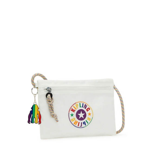 Kipling Ragu Crossbody Bags White Multicolor | USA-82GBPF