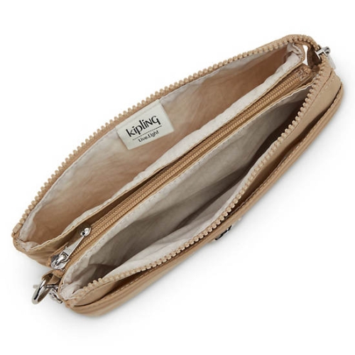 Kipling Riri Crossbody Bags Beige | USA-85HBFZ