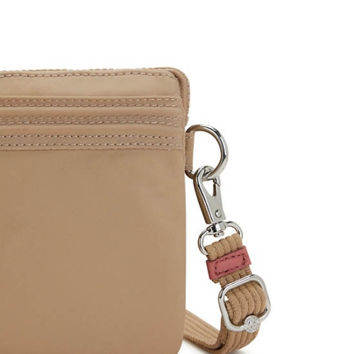 Kipling Riri Crossbody Bags Beige | USA-85HBFZ