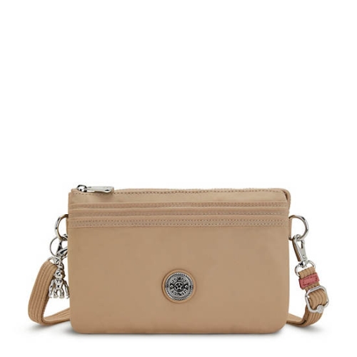 Kipling Riri Crossbody Bags Beige | USA-85HBFZ