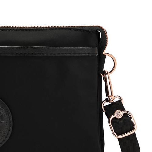 Kipling Riri Crossbody Bags Rose Black | USA-74PACW