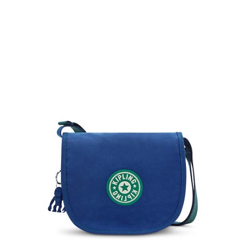 Kipling Ryanne Crossbody Bags Blue | USA-05KHJG