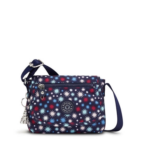 Kipling Sabian Printed Crossbody Mini Bags Purple | USA-83MZVG