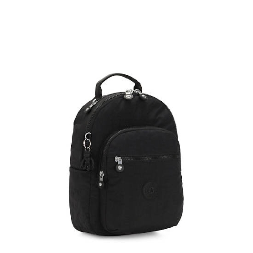 Kipling Seoul Small Classic Tablet Backpacks Black | USA-56OPKJ