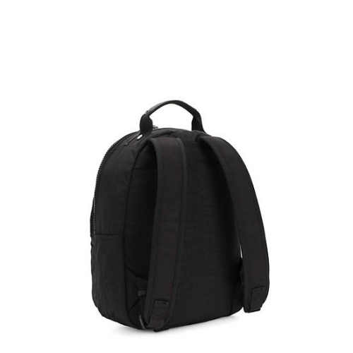 Kipling Seoul Small Classic Tablet Backpacks Black | USA-56OPKJ