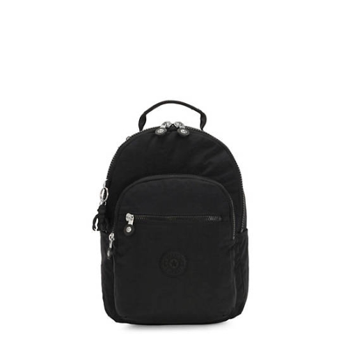 Kipling Seoul Small Tablet Backpacks Black | USA-57LYQI