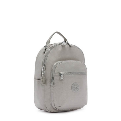 Kipling Seoul Small Tablet Backpacks Grey | USA-21ZDXW