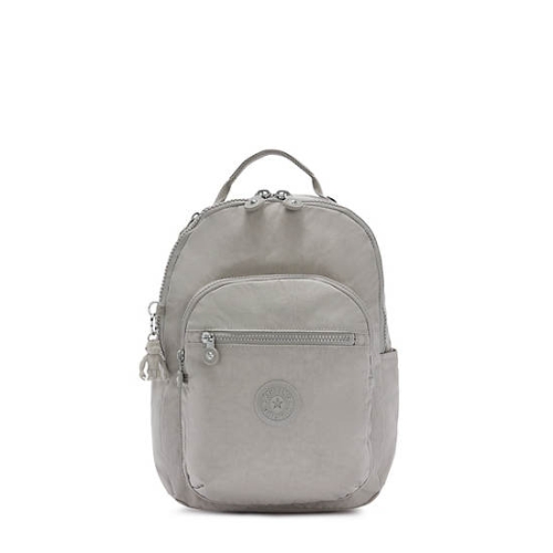 Kipling Seoul Small Tablet Backpacks Grey | USA-21ZDXW