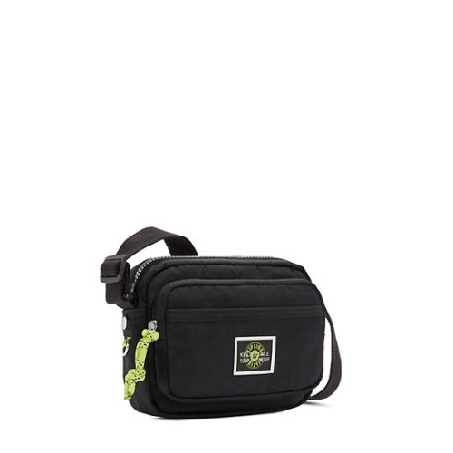 Kipling Sisko Crossbody Bags Black | USA-54DTNQ