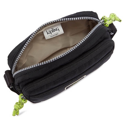 Kipling Sisko Crossbody Bags Black | USA-54DTNQ