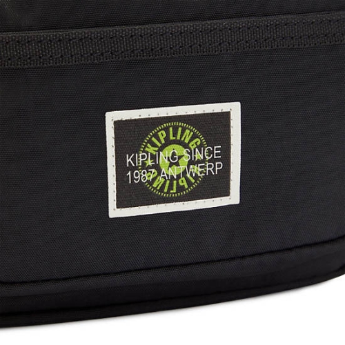 Kipling Sisko Crossbody Bags Black | USA-54DTNQ