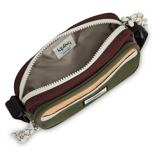 Kipling Sisko Crossbody Bags Olive | USA-89ZPYR