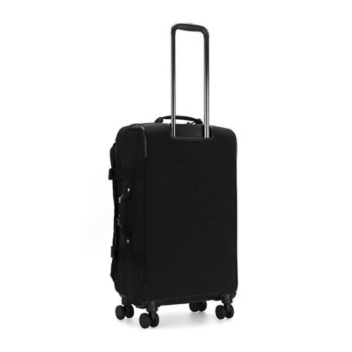 Kipling Spontaneous Medium Rolling Suitcases Black | USA-34VLNK