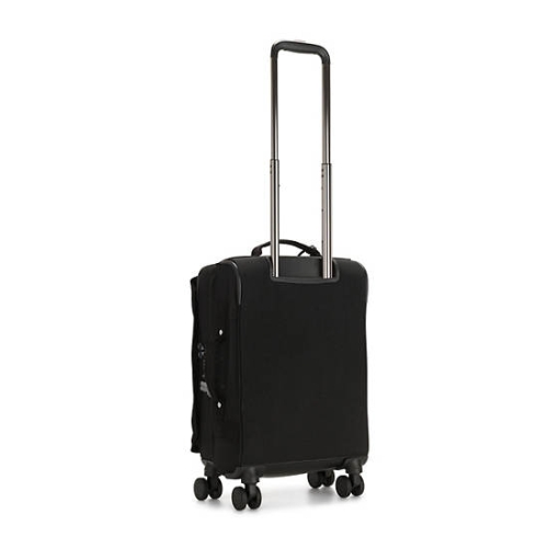 Kipling Spontaneous Small Rolling Suitcases Black | USA-15EQRN