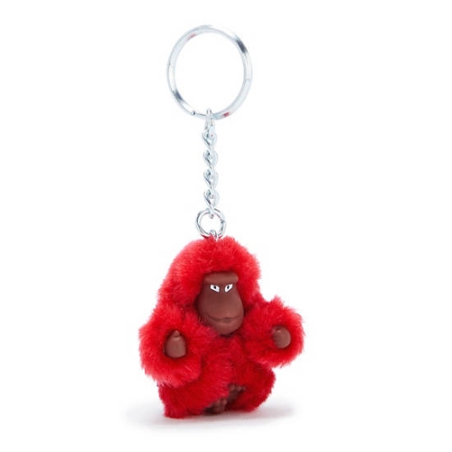 Kipling Sven Extra Small Classic Monkey Keychains Red | USA-03VEGD