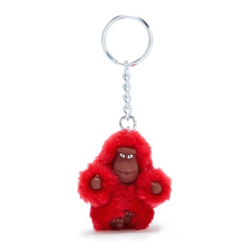 Kipling Sven Extra Small Classic Monkey Keychains Red | USA-03VEGD