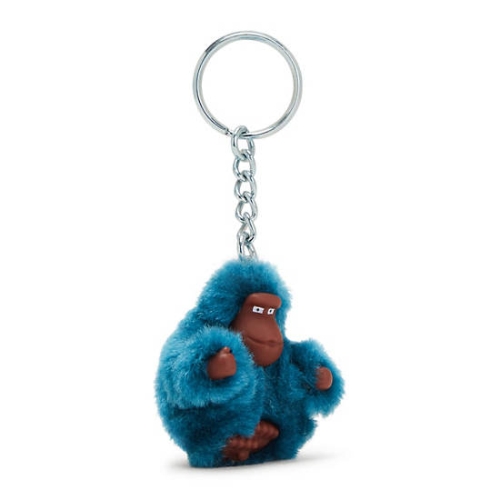 Kipling Sven Extra Small Fashion Monkey Keychains Turquoise | USA-50KTQN