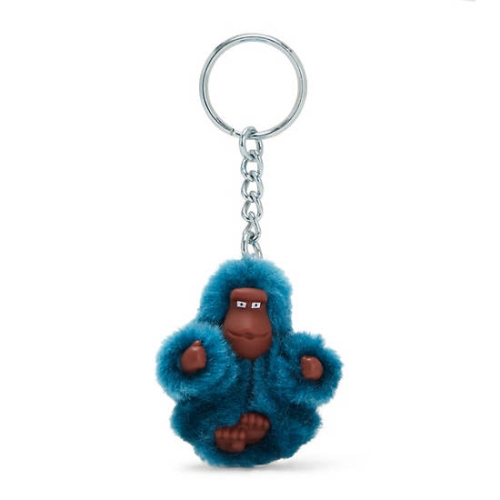 Kipling Sven Extra Small Fashion Monkey Keychains Turquoise | USA-50KTQN