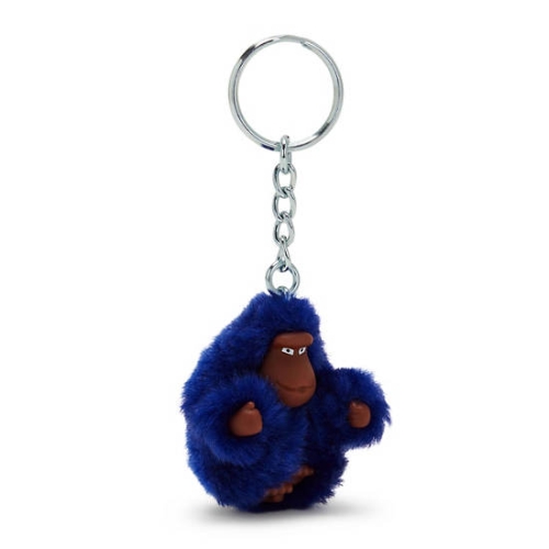 Kipling Sven Extra Small Monkey Keychains Navy | USA-05APHG