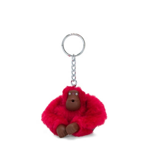 Kipling Sven Small Monkey Keychains Red | USA-57HGUM