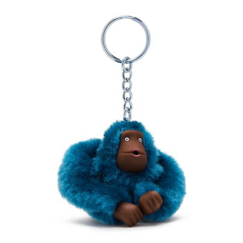 Kipling Sven Small Monkey Keychains Turquoise | USA-69NYGZ