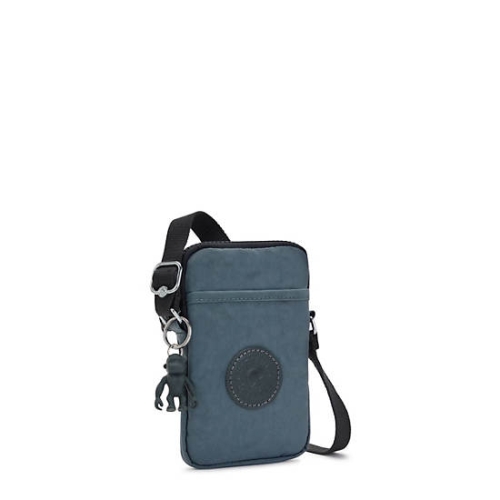 Kipling Tally Phone Bags Navy Grey | USA-87OFJC