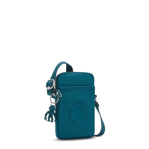 Kipling Tally Phone Bags Turquoise | USA-15NPKS