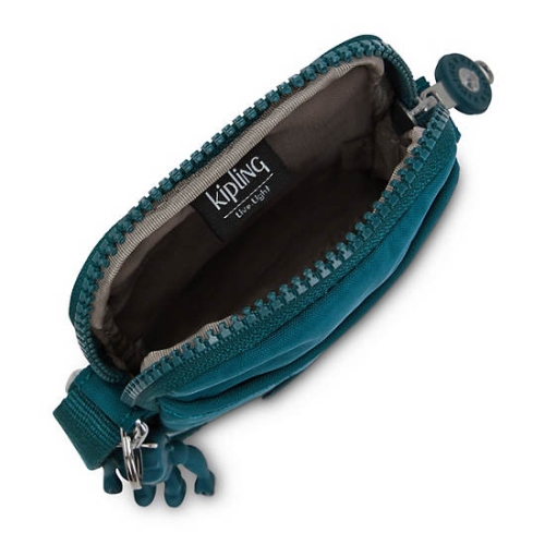 Kipling Tally Phone Bags Turquoise | USA-15NPKS