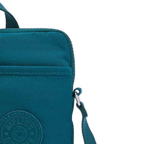 Kipling Tally Phone Bags Turquoise | USA-15NPKS