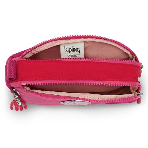 Kipling Tibby Classic Pouch Bags Pink | USA-46QEXB