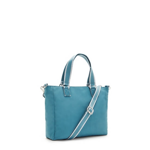 Kipling Venla Tote Bags Turquoise | USA-58TPRE