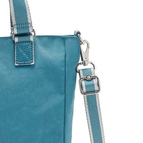 Kipling Venla Tote Bags Turquoise | USA-58TPRE