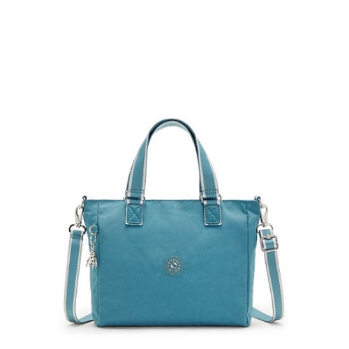 Kipling Venla Tote Bags Turquoise | USA-58TPRE