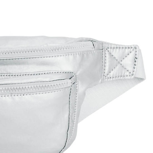 Kipling Yasemina Extra Large Metallic Waist Pack Pouches Silver | USA-21JNAC