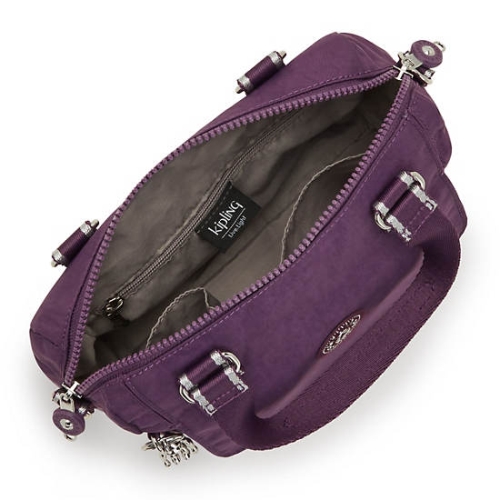 Kipling Zeva Handbags Purple | USA-42BRZL