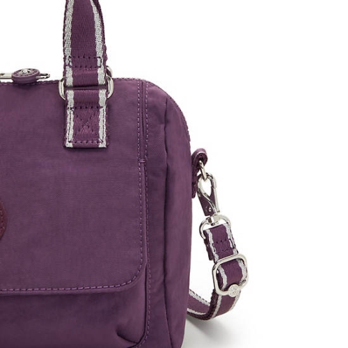 Kipling Zeva Handbags Purple | USA-42BRZL